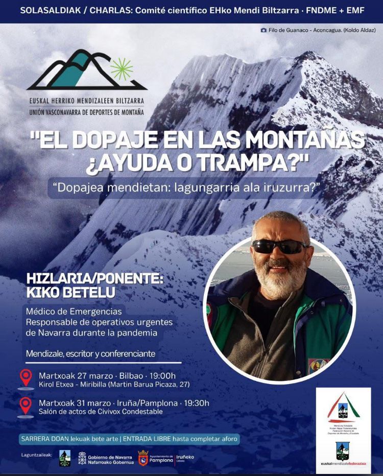 CHARLAS DIVULGATIVAS MONTA&Ntilde;ISMO. 31 DE MARZO KIKO BETELU